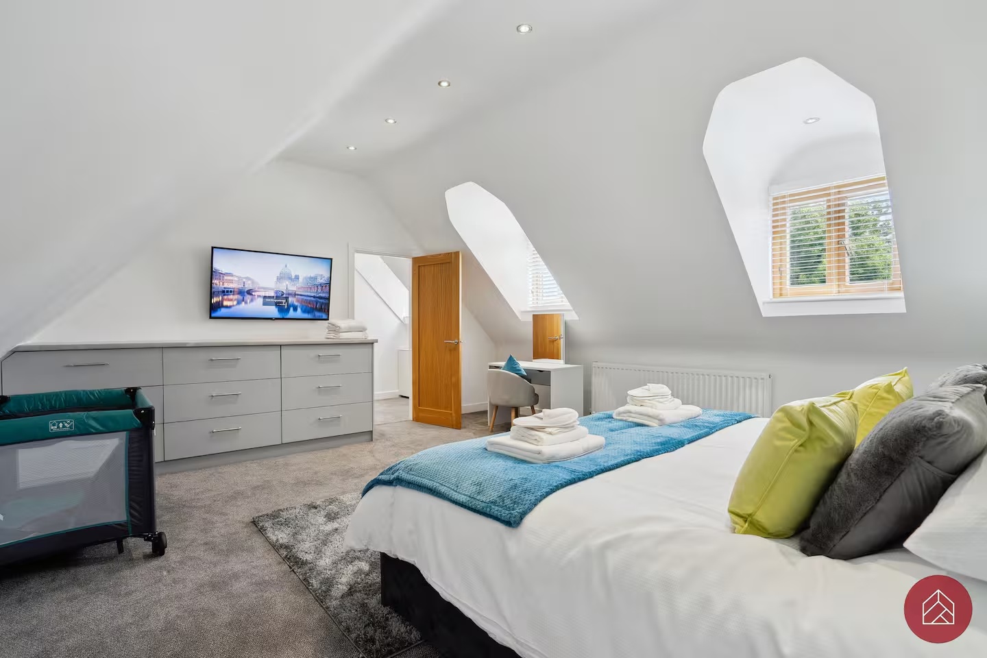 Bedroom one at Ingleby Retreat