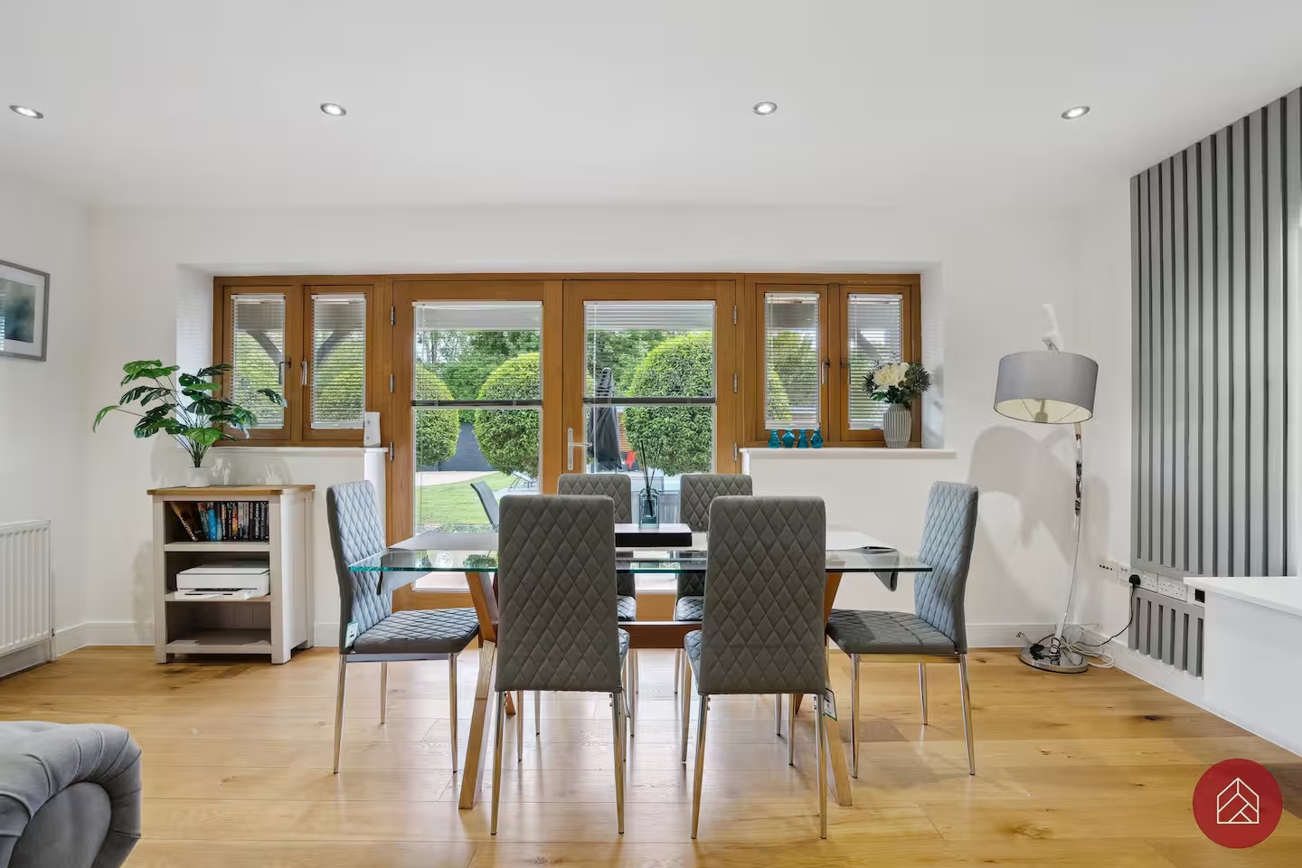 Comfortable lounge and dining area